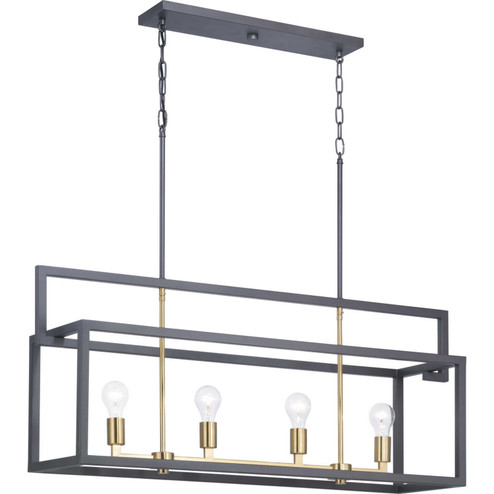 Blakely Four Light Island Pendant in Graphite (54|P400086143)