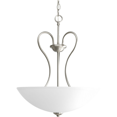 Heart Three Light Pendant in Brushed Nickel (54|P395509)