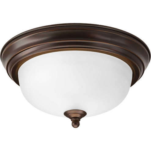 Dome Glass - Etched One Light Flush Mount in Antique Bronze (54|P392420ET)