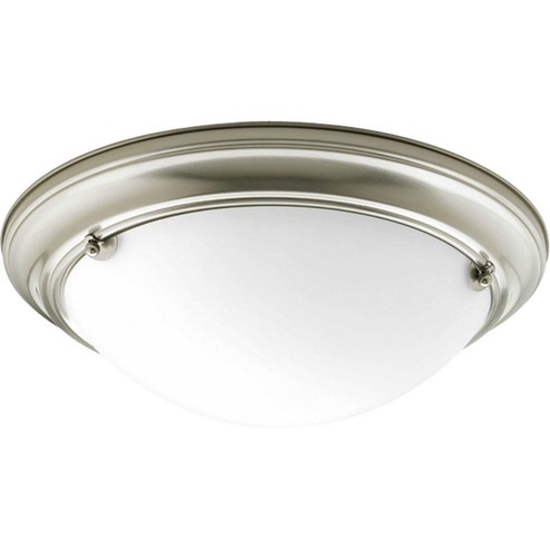 Eclipse Two Light Flush Mount in Brushed Nickel (54|P356109)