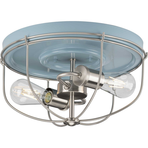 Medal Two Light Flush Mount in Coastal Blue (54|P350195164)