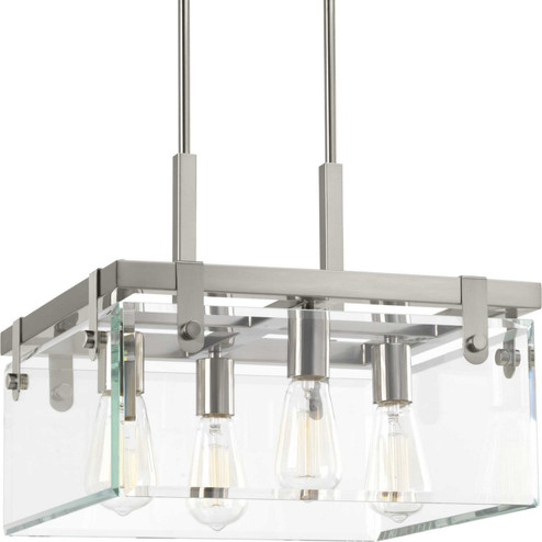 Glayse Four Light Semi-Flush/Convertible in Brushed Nickel (54|P350090009)