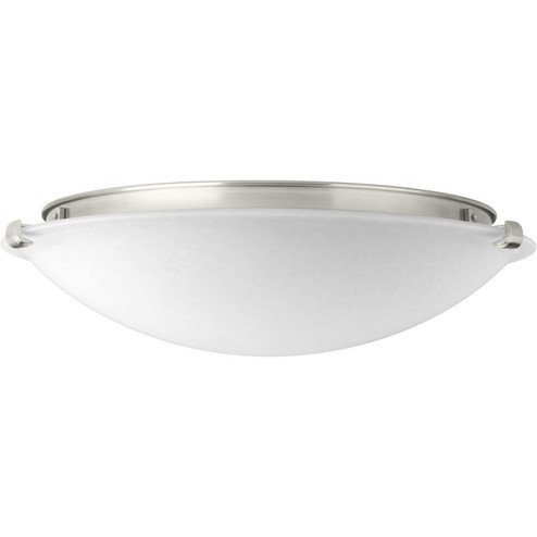 Linen Dome LED LED Flush Mount in Brushed Nickel (54|P35005600930)