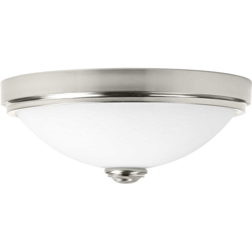 LED Linen LED Flush Mount in Brushed Nickel (54|P35000700930)