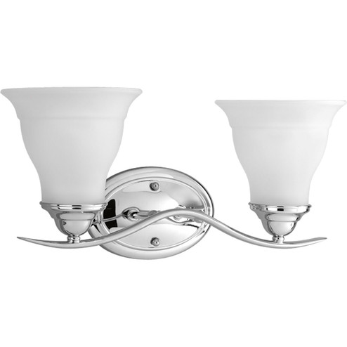 Trinity Two Light Bath Bracket in Polished Chrome (54|P319115)