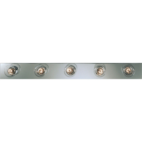 Broadway-Economy Five Light Bath Bracket in Polished Chrome (54|P311615)