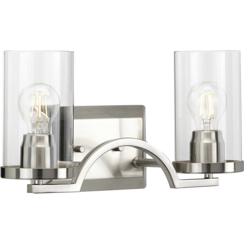 Lassiter Two Light Bath in Brushed Nickel (54|P300257009)