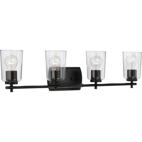 Adley Four Light Bath & Vanity in Black (54|P300157031)