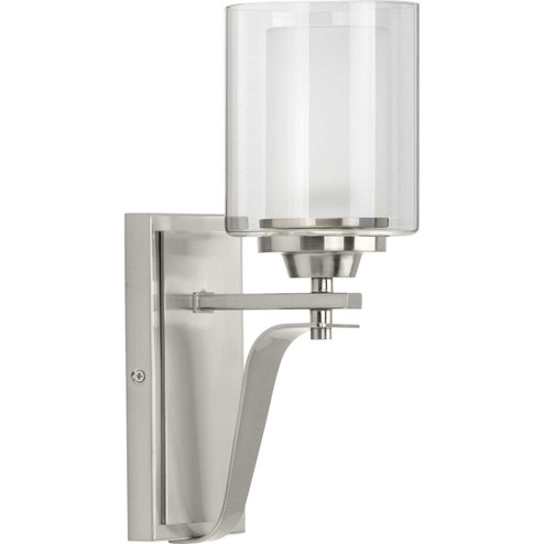 Kene One Light Wall Bracket in Brushed Nickel (54|P300120009)