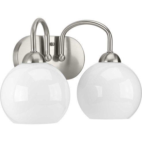 Carisa Two Light Bath in Brushed Nickel (54|P300085009)