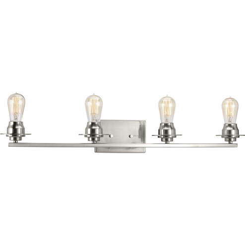 Debut Four Light Bath in Brushed Nickel (54|P300011009)