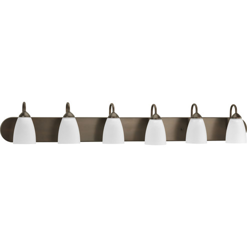 Gather Six Light Bath in Antique Bronze (54|P271420)
