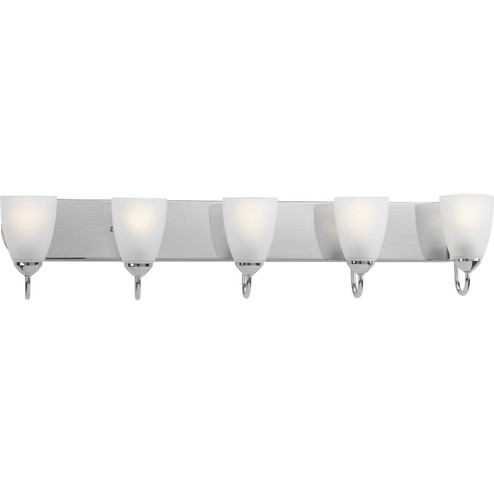 Gather Five Light Bath in Polished Chrome (54|P271315)