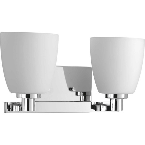 Fleet Two Light Bath Bracket in Polished Chrome (54|P216615)