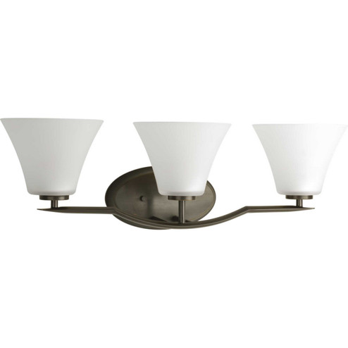 Bravo Three Light Bath Bracket in Antique Bronze (54|P200620W)