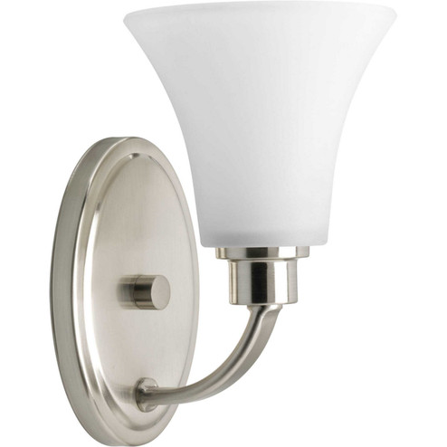 Joy One Light Bath Bracket in Brushed Nickel (54|P200009)
