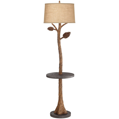 Pine Tree Floor Lamp in Brown (24|65E42)