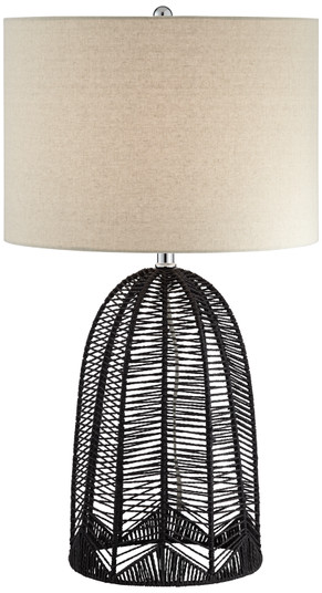 Aria Table Lamp in Black (24|58A18)
