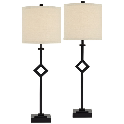 Audrey - Set Of 2 Set of 2 Table Lamp in Black (24|519V0)