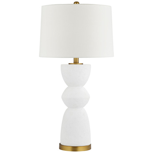 Evelyn One Light Table Lamp in White (24|403X0)