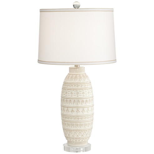 Cullen Table Lamp in Beige Almond (24|34P02)