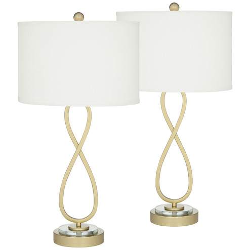 Infinity - Set Of 2 Table Lamp set of 2 in Brushed Gold (24|161H0)