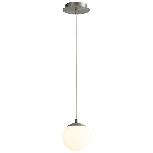 Luna LED Pendant in Satin Nickel (440|367024)