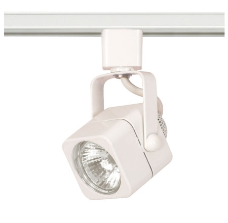 Track Heads White One Light Track Head in White (72|TH312)