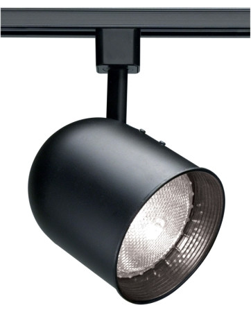 Track Heads Black One Light Track Head in Black (72|TH217)