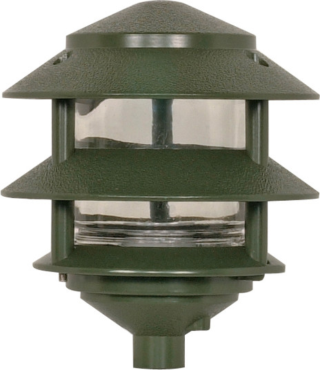 One Light Outdoor Lantern in Green (72|SF77323)