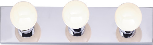 Three Light Vanity in Polished Chrome (72|SF77192)