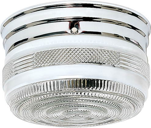 Two Light Flush Mount in Polished Chrome (72|SF77101)