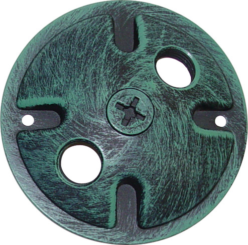 Die Cast Mounting Plate in Antique Verdigris (72|SF76668)