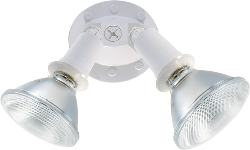 Two Light Floodlight in White (72|SF76522)