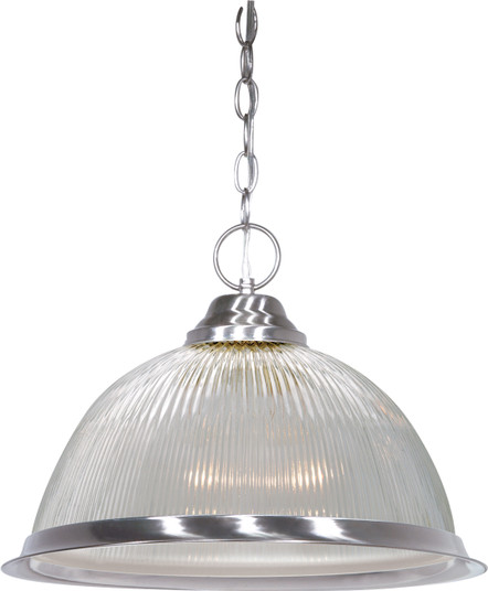 One Light Pendant in Brushed Nickel (72|SF76446)