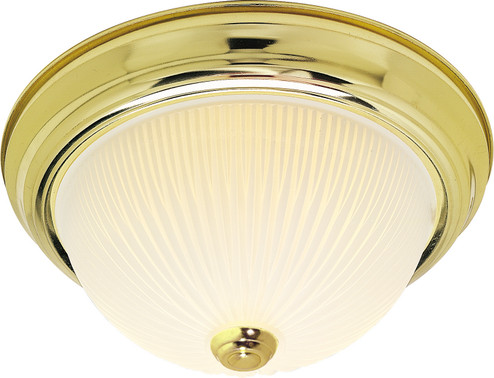 Two Light Flush Mount in Polished Brass (72|SF76132)