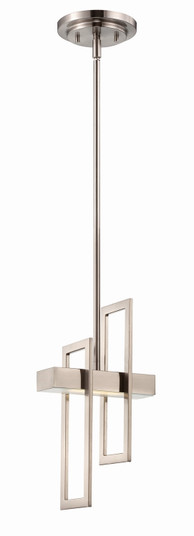 Frame LED Pendant in Brushed Nickel (72|62106)