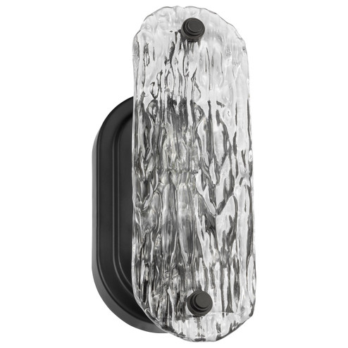 Glacier One Light Vanity in Matte Black (72|607811)