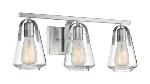 Skybridge Three Light Vanity in Brushed Nickel (72|607113)