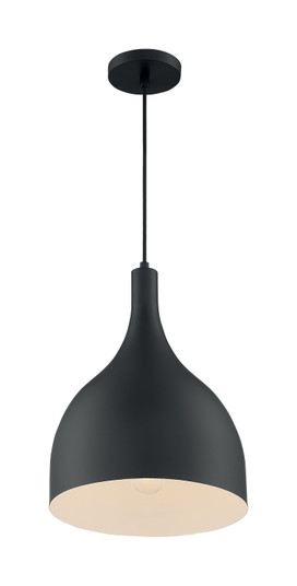 Bellcap One Light Pendant in Matte Black (72|607087)
