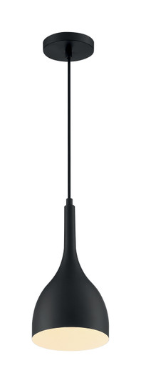 Bellcap One Light Pendant in Matte Black (72|607086)