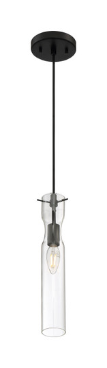 Spyglass One Light Mini Pendant in Black (72|606876)