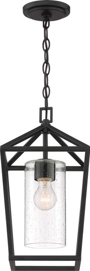 Hopewell One Light Hanging Lantern in Matte Black (72|606594)