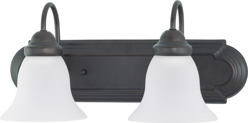 Two Light Vanity in Mahogany Bronze (72|606082)