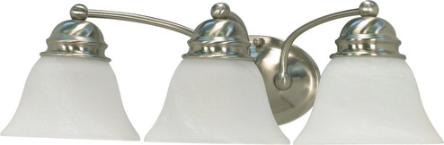 Three Light Vanity in Brushed Nickel (72|606079)
