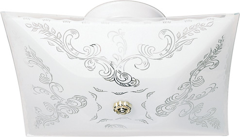 Two Light Flush Mount in White (72|606032)