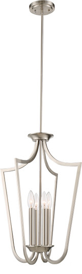 Laguna Four Light Pendant in Brushed Nickel (72|605876)