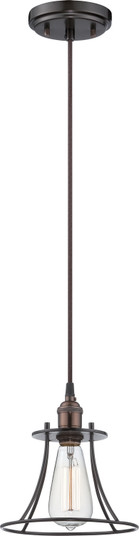 Vintage One Light Pendant in Rustic Bronze (72|605511)