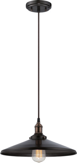 Vintage One Light Pendant in Rustic Bronze (72|605509)