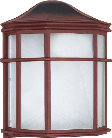 Cage Lantern One Light Wall Lantern in Old Bronze (72|60538)